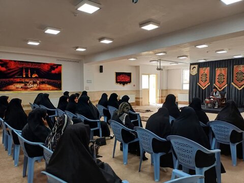 تصاویر/ مراسم عزاداری محرم الحرام در مدرسه علمیه زینب کبری (س) ارومیه