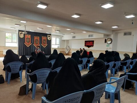 تصاویر/ مراسم عزاداری محرم الحرام در مدرسه علمیه زینب کبری (س) ارومیه