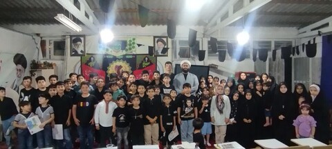 حوزه/ برنامه شب سوم عزاداری ستاد برگزاری نمازجمعه و حوزه علمیه شهرستان مرند