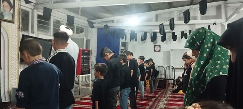 حوزه/ برنامه شب سوم عزاداری ستاد برگزاری نمازجمعه و حوزه علمیه شهرستان مرند
