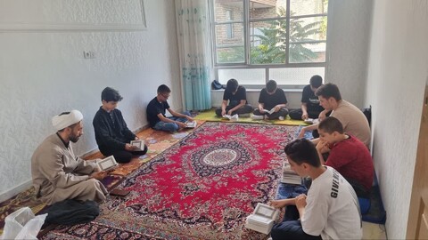 تصاویر/ شروع کلاس های مهارتی طرح تابستانی فصل رویش۴ در حوزه علمیه مرند