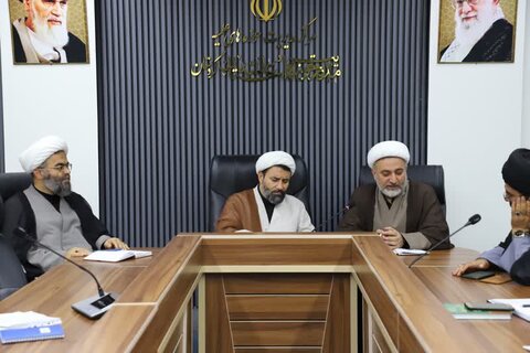 تصاویر/ جلسه مدیران حوزوی حوزه علمیه کردستان با گروه تبلیغی عمار یاسر کامیاران