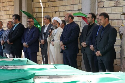 تصاویر | مزار شهدای گمنام انقلاب اسلامی و هشت سال دفاع مقدس در شهر مرزی جلفا