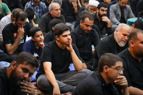 برگزاری مراسم عزاداری حضرت سیدالشهدا(ع) در هیئت رزمندگان اسلام یزد