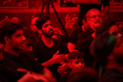 برگزاری مراسم عزاداری حضرت سیدالشهدا(ع) در هیئت رزمندگان اسلام یزد