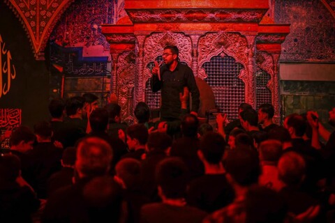 برگزاری مراسم عزاداری حضرت سیدالشهدا(ع) در هیئت رزمندگان اسلام یزد