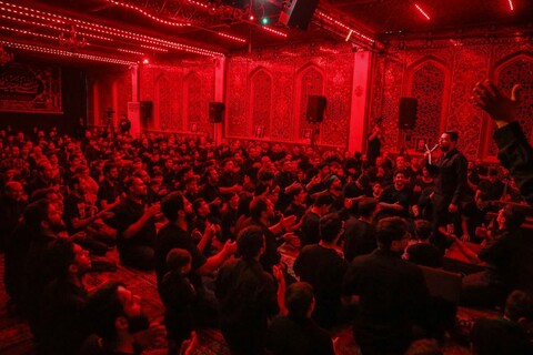 برگزاری مراسم عزاداری حضرت سیدالشهدا(ع) در هیئت رزمندگان اسلام یزد