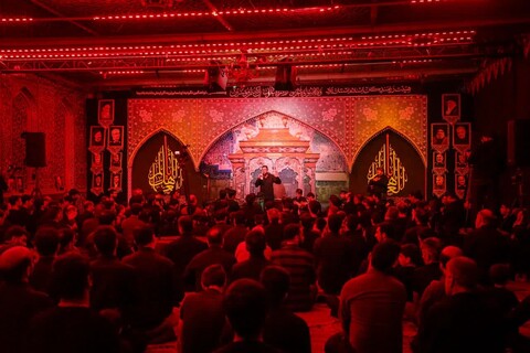 برگزاری مراسم عزاداری حضرت سیدالشهدا(ع) در هیئت رزمندگان اسلام یزد