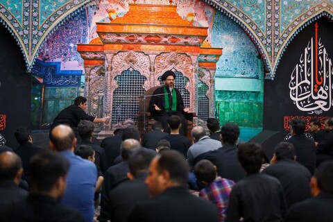 برگزاری مراسم عزاداری حضرت سیدالشهدا(ع) در هیئت رزمندگان اسلام یزد