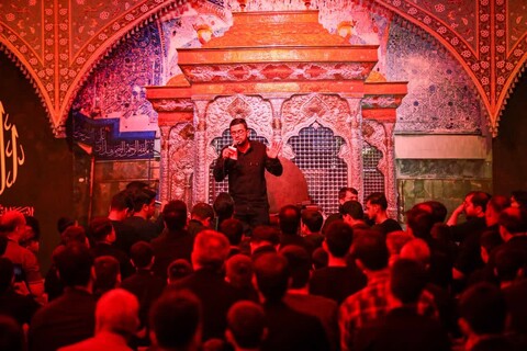 برگزاری مراسم عزاداری حضرت سیدالشهدا(ع) در هیئت رزمندگان اسلام یزد