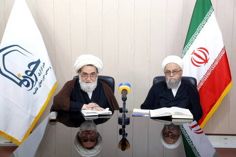 تصاویر/ نشست بررسی «حکم محارب در فتوای مراجع معظم تقلید» در حمایت از رهبری و مرجعیت دینی