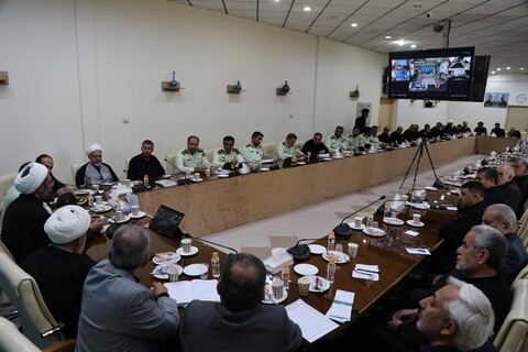 تصاویر / نشست مشترک مسئولان هیئت‌‎های حسینی با فرمانده انتظامی همدان
