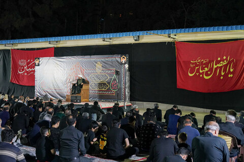 تصاویر/ مجلس عزای سیدالشهدا در موسسه جوانان آستان قدس رضوی