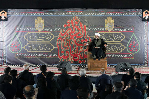 تصاویر/ مجلس عزای سیدالشهدا در موسسه جوانان آستان قدس رضوی