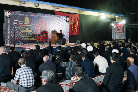 تصاویر/ مجلس عزای سیدالشهدا در موسسه جوانان آستان قدس رضوی