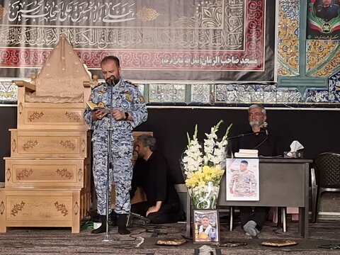 تصاویر/ گرامیداشت هفتمین روزشهادت شهید امنیت سرهنگ شهید علیرضا بوستان افروز در راوند