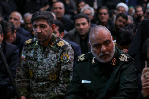 تصاویر| مراسم بزرگداشت شهدای اقتدار ملی با حضور مسئولین در مصلای ابوالفضلی بیرجند