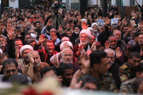 تصاویر| مراسم بزرگداشت شهدای اقتدار ملی با حضور مسئولین در مصلای ابوالفضلی بیرجند