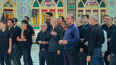 تصاویر/ سوگواره هیئت سادات بنی الزهراء (س) و هیئت جواد الائمه(ع) در  هلال بن علی(ع)