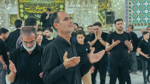 تصاویر/ سوگواره هیئت سادات بنی الزهراء (س) و هیئت جواد الائمه(ع) در  هلال بن علی(ع)