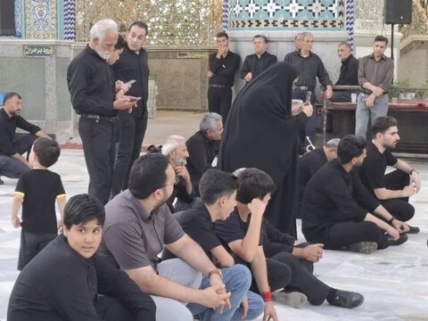 تصاویر/ سوگواره هیئت سادات بنی الزهراء (س) و هیئت جواد الائمه(ع) در  هلال بن علی(ع)