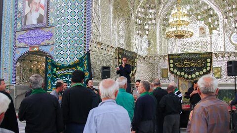 تصاویر/ سوگواره هیئت سادات بنی الزهراء (س) و هیئت جواد الائمه(ع) در  هلال بن علی(ع)