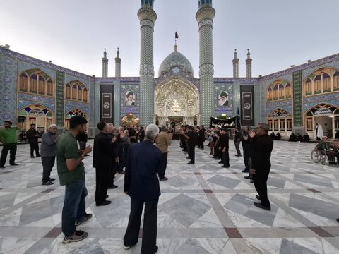 تصاویر/ سوگواره هیئت سادات بنی الزهراء (س) و هیئت جواد الائمه(ع) در  هلال بن علی(ع)