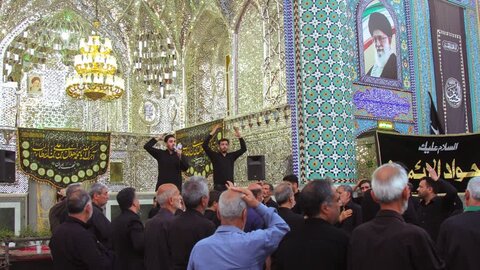 تصاویر/ سوگواره هیئت سادات بنی الزهراء (س) و هیئت جواد الائمه(ع) در  هلال بن علی(ع)