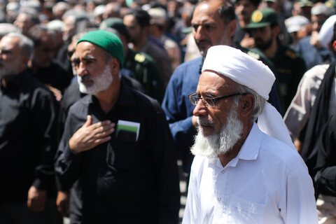 تصاویر| مراسم تشییع شهدای اقتدار ملی در بیرجند