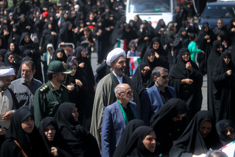 تصاویر| مراسم تشییع شهدای اقتدار ملی در بیرجند