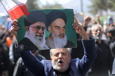 تصاویر| مراسم تشییع شهدای اقتدار ملی در بیرجند