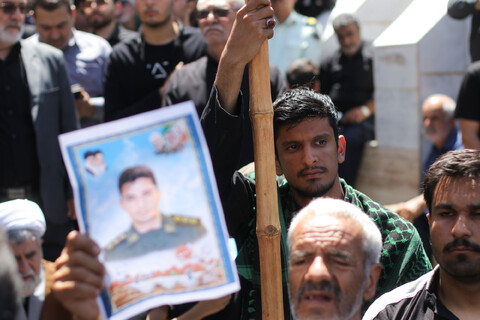 تصاویر| مراسم تشییع شهدای اقتدار ملی در بیرجند