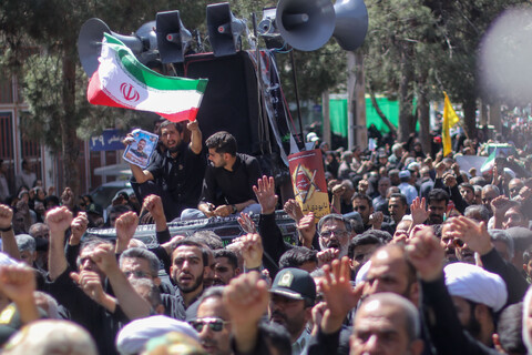 تصاویر| مراسم تشییع شهدای اقتدار ملی در بیرجند