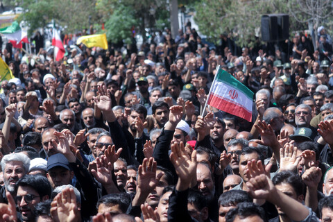 تصاویر| مراسم تشییع شهدای اقتدار ملی در بیرجند