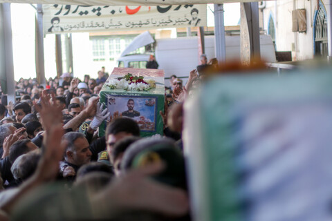 تصاویر| مراسم تشییع شهدای اقتدار ملی در بیرجند