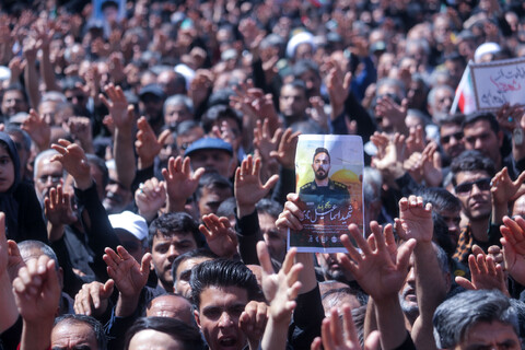 تصاویر| مراسم تشییع شهدای اقتدار ملی در بیرجند