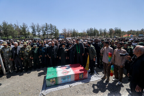 تصاویر| مراسم تشییع شهدای اقتدار ملی در بیرجند