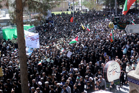 تصاویر| مراسم تشییع شهدای اقتدار ملی در بیرجند