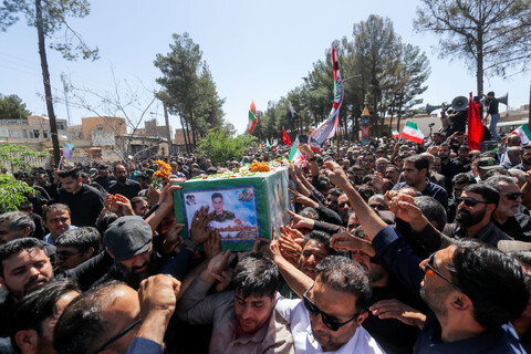 تصاویر| مراسم تشییع شهدای اقتدار ملی در بیرجند