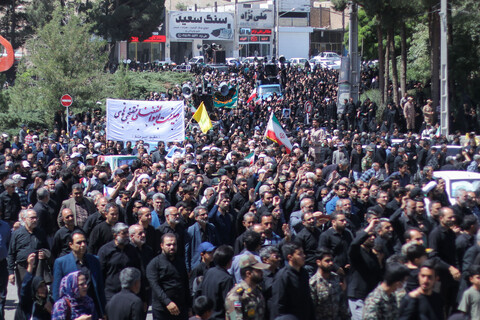 تصاویر| مراسم تشییع شهدای اقتدار ملی در بیرجند