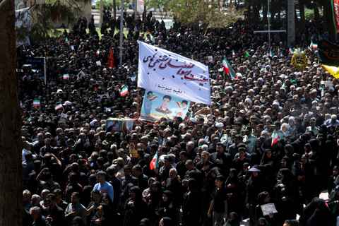 تصاویر| مراسم تشییع شهدای اقتدار ملی در بیرجند