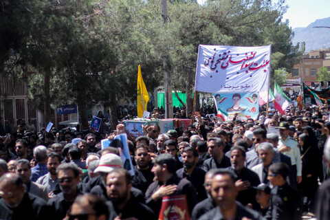 تصاویر| مراسم تشییع شهدای اقتدار ملی در بیرجند