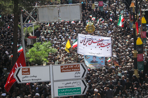 تصاویر| مراسم تشییع شهدای اقتدار ملی در بیرجند