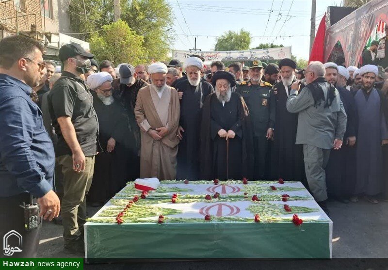سپهبد شهید رشید در دزفول به خاک سپرده شد