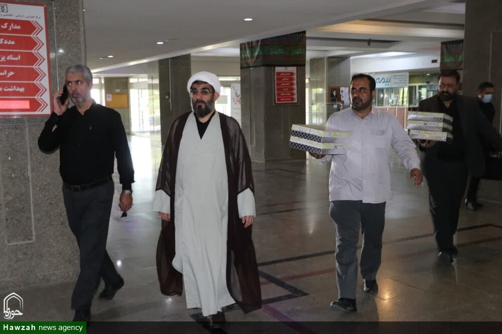 تصاویر/ عیادت مسئول دفتر نمایندگی ولی فقیه در سپاه زنجان  از مجروحان