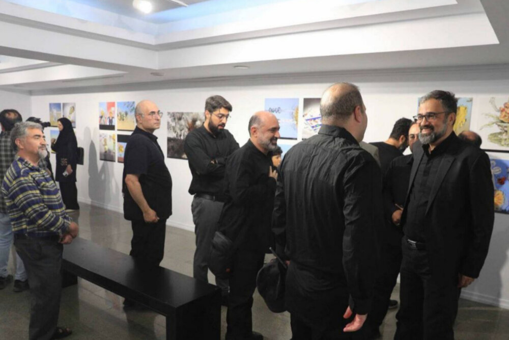 نمایشگاهی برای تقابل هنرمندانه با جنگ رسانه‌ای دشمن