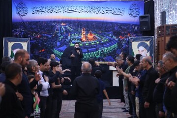 تصاویر/ مراسم عزاداری شب پنجم محرم در آستان مقدس سیدعلاالدین حسین(ع)