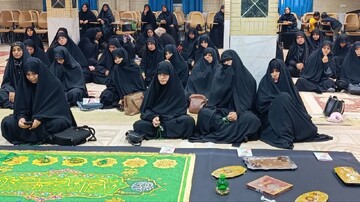 تصاویر/ مراسم بزرگداشت شهدا مدافع ایران اسلامی در مدرسه علمیه فاطمه الزهرا (س) کنگان