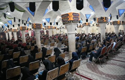 تصاویر| مراسم سوگواری و عزاداری چهارمین روز محرم به میزبانی نماینده ولی فقیه در فارس در مسجد شهدای شیراز