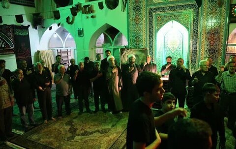 تصاویر| حضور نماینده ولی فقیه در فارس در جمع عزاداران هیئات مختلف شیراز